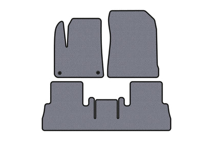 Rubber Floor Mats Carsuit (Gray) for Citroen Berlingo/Multispace 2018- - image 1