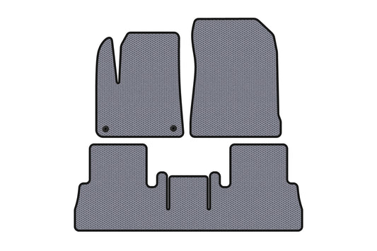 Rubber Floor Mats Carsuit (Gray) for Citroen Berlingo/Multispace 2018- - image 1