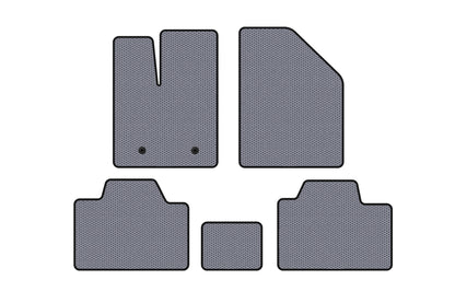 Rubber Floor Mats Carsuit (Gray) for Ford Edge 2006-2014 - image 1
