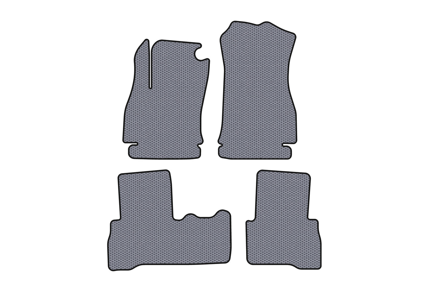 Rubber Floor Mats Carsuit (Gray) for Citroen Nemo 2007-2017 - image 1