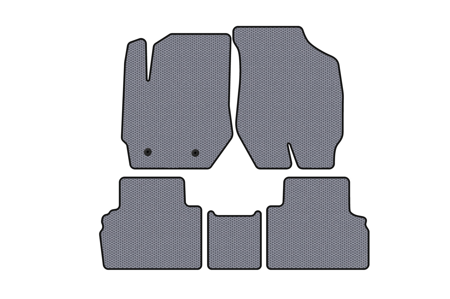 Rubber Floor Mats Carsuit (Gray) for Ford Escape 2008-2013 - image 1