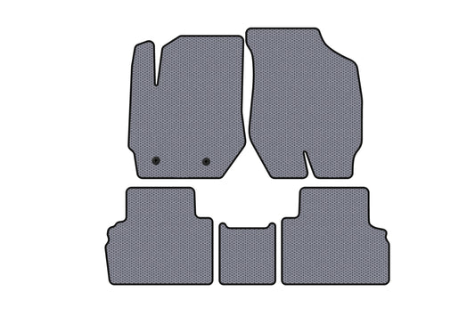 Rubber Floor Mats Carsuit (Gray) for Ford Escape 2008-2013 - image 1