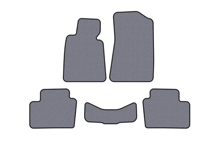 Rubber Floor Mats Carsuit (Gray) for BMW 3 Series E30 1982-1994 - image 1