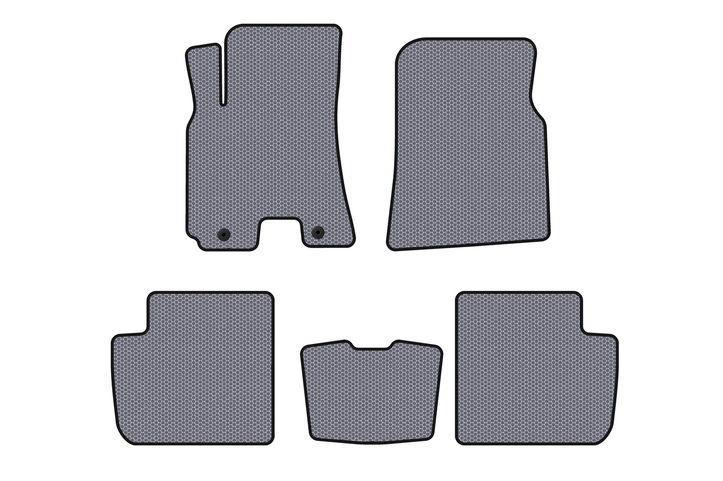 Rubber Floor Mats Carsuit (Gray) for Chery Tiggo 3 2005- - image 1