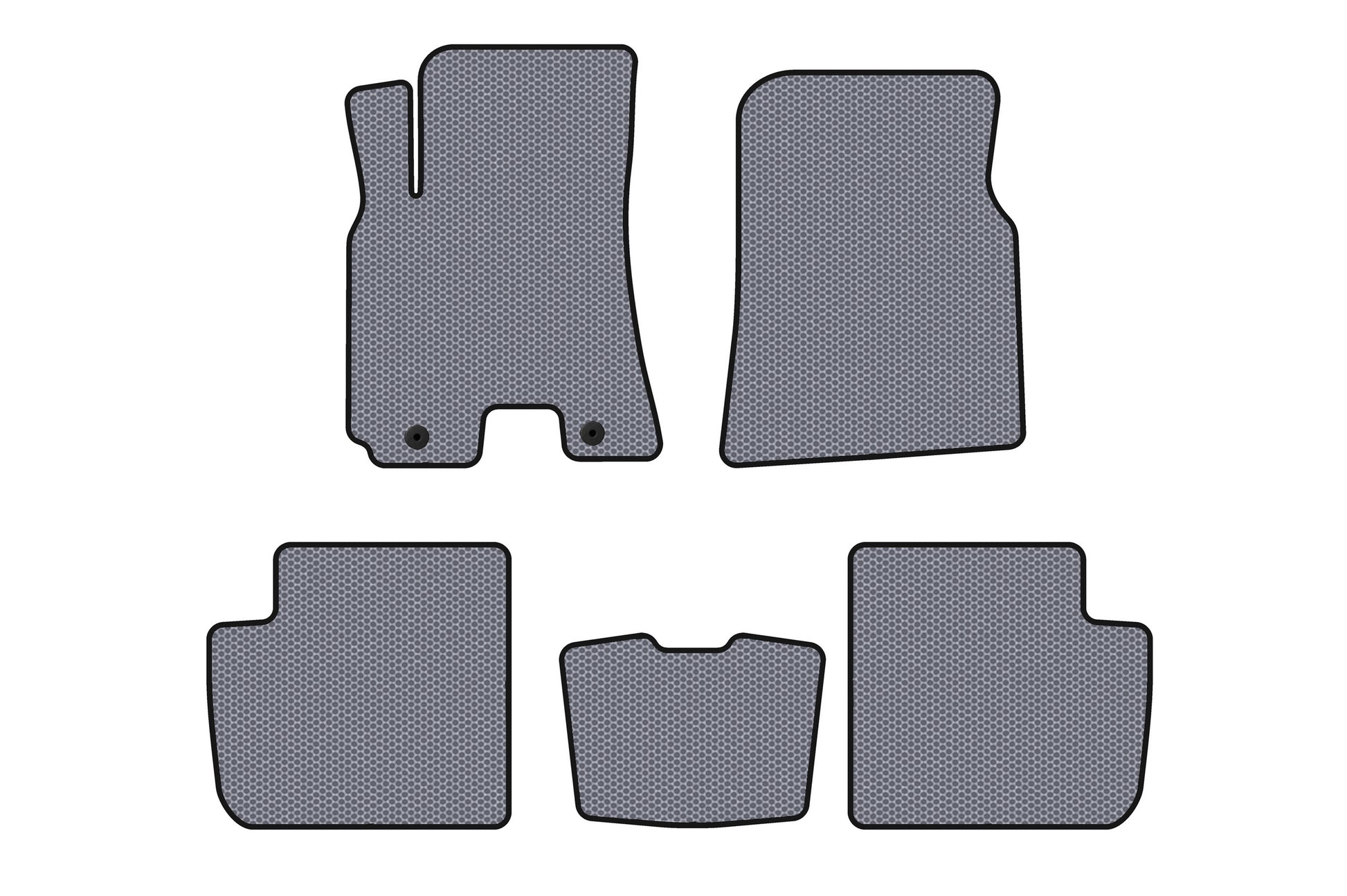 Rubber Floor Mats Carsuit (Gray) for Chery Tiggo 3 2005- - image 1