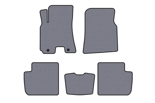 Rubber Floor Mats Carsuit (Gray) for Chery Tiggo 3 2005- - image 1