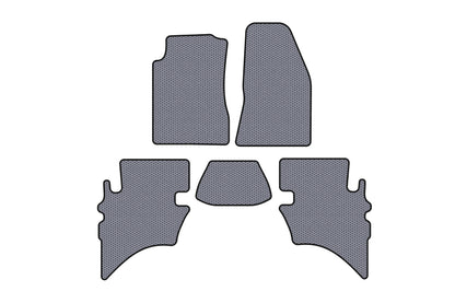 Rubber Floor Mats Carsuit (Gray) for Ford Ranger 2002-2006 - image 1