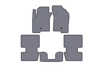Rubber Floor Mats Carsuit (HB, Grey) for Dodge Caliber 2006-2011 - image 1