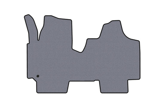 Rubber Floor Mats Carsuit (Gray) for Fiat Scudo 2007-2015 - image 1