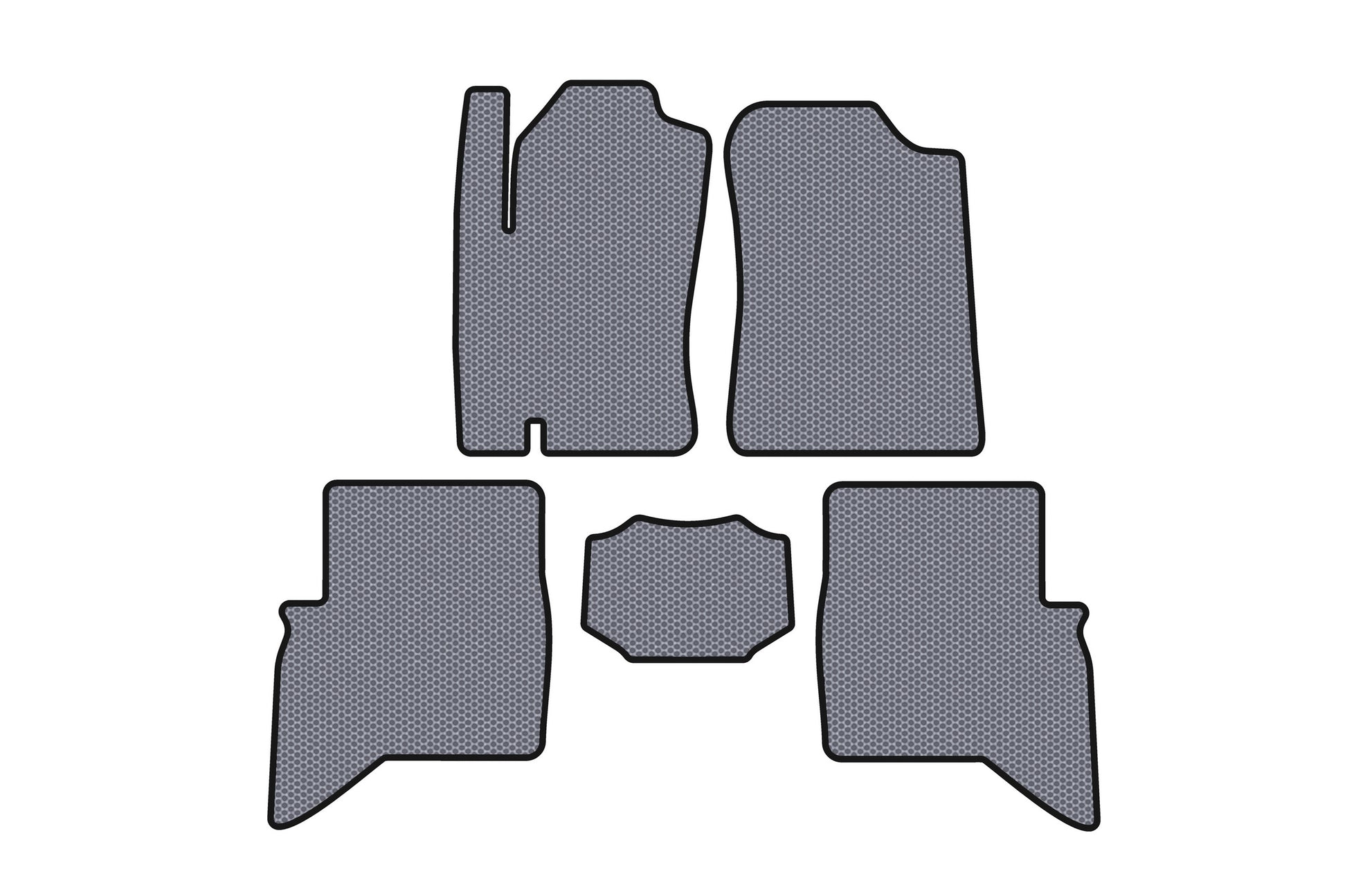 Rubber Floor Mats Carsuit (Gray) for Daihatsu Terios 2006-2017 - image 1