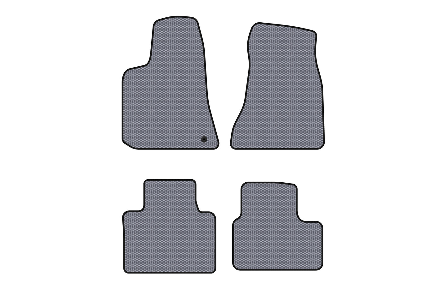 Rubber floor mats Carsuit (2005-2010, gray) for Dodge Charger 2005-2010 - image 1