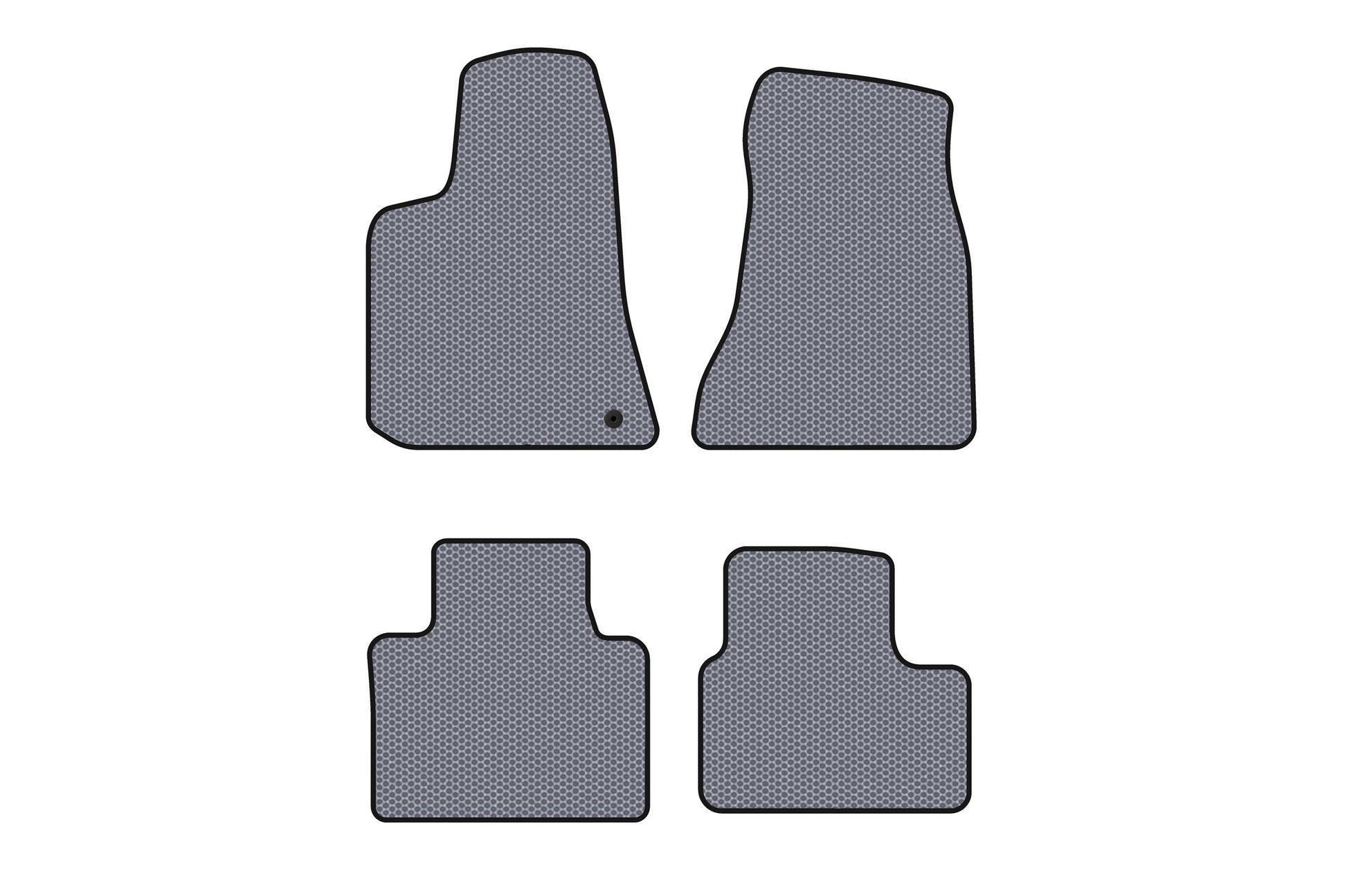 Rubber floor mats Carsuit (2005-2010, gray) for Dodge Charger 2005-2010 - image 1