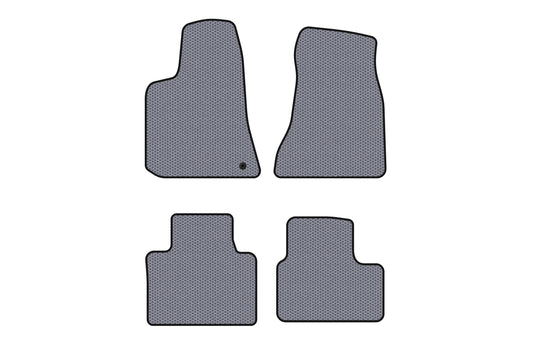Rubber floor mats Carsuit (2005-2010, gray) for Dodge Charger 2005-2010 - image 1