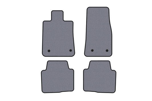 Rubber Floor Mats Carsuit (2013+, Gray) for Cadillac CTS 2013-2019 - image 1