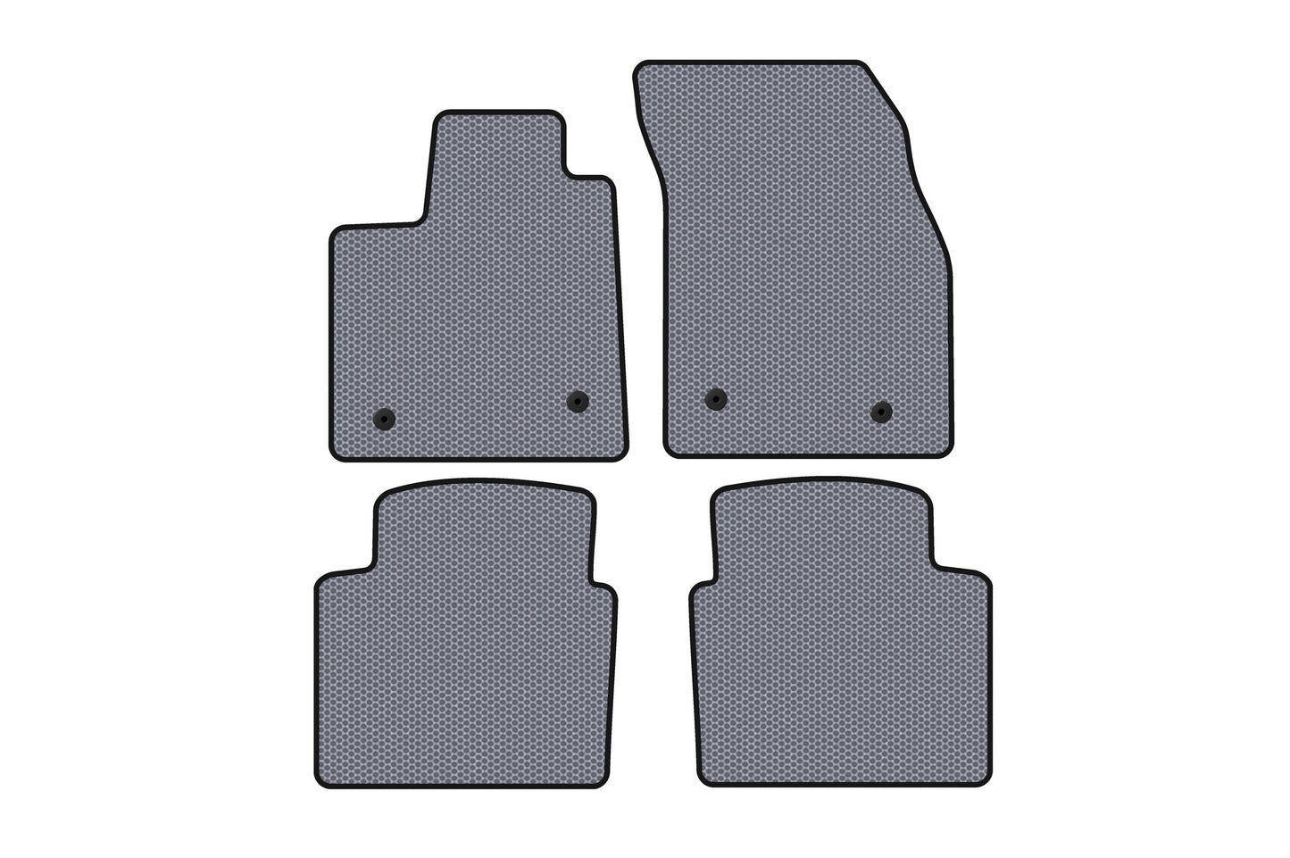 Rubber Floor Mats Carsuit (SW, Grey) for Ford Focus IV 2018- - image 1