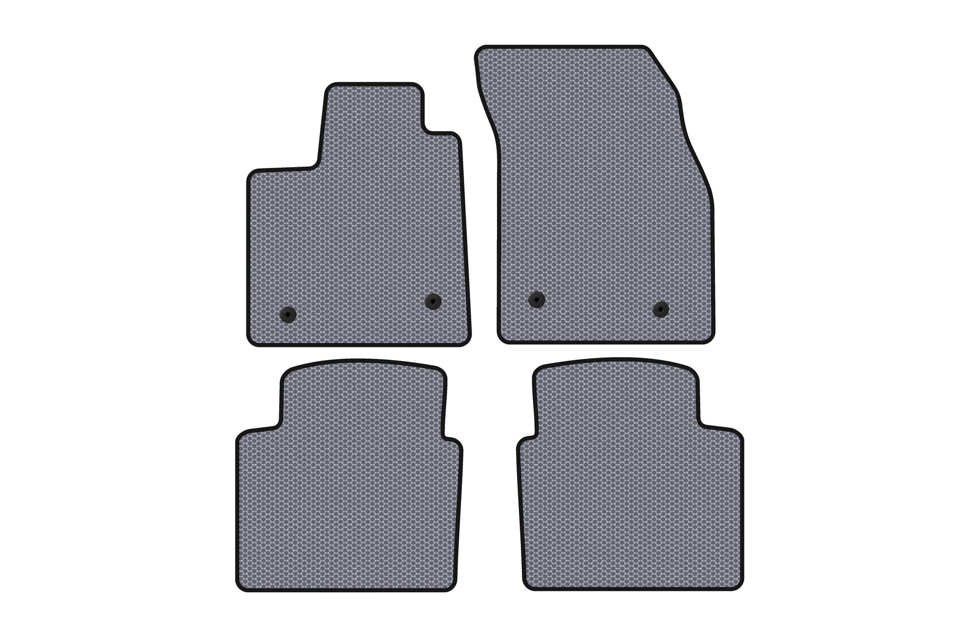 Rubber Floor Mats Carsuit (SW, Grey) for Ford Focus IV 2018- - image 1