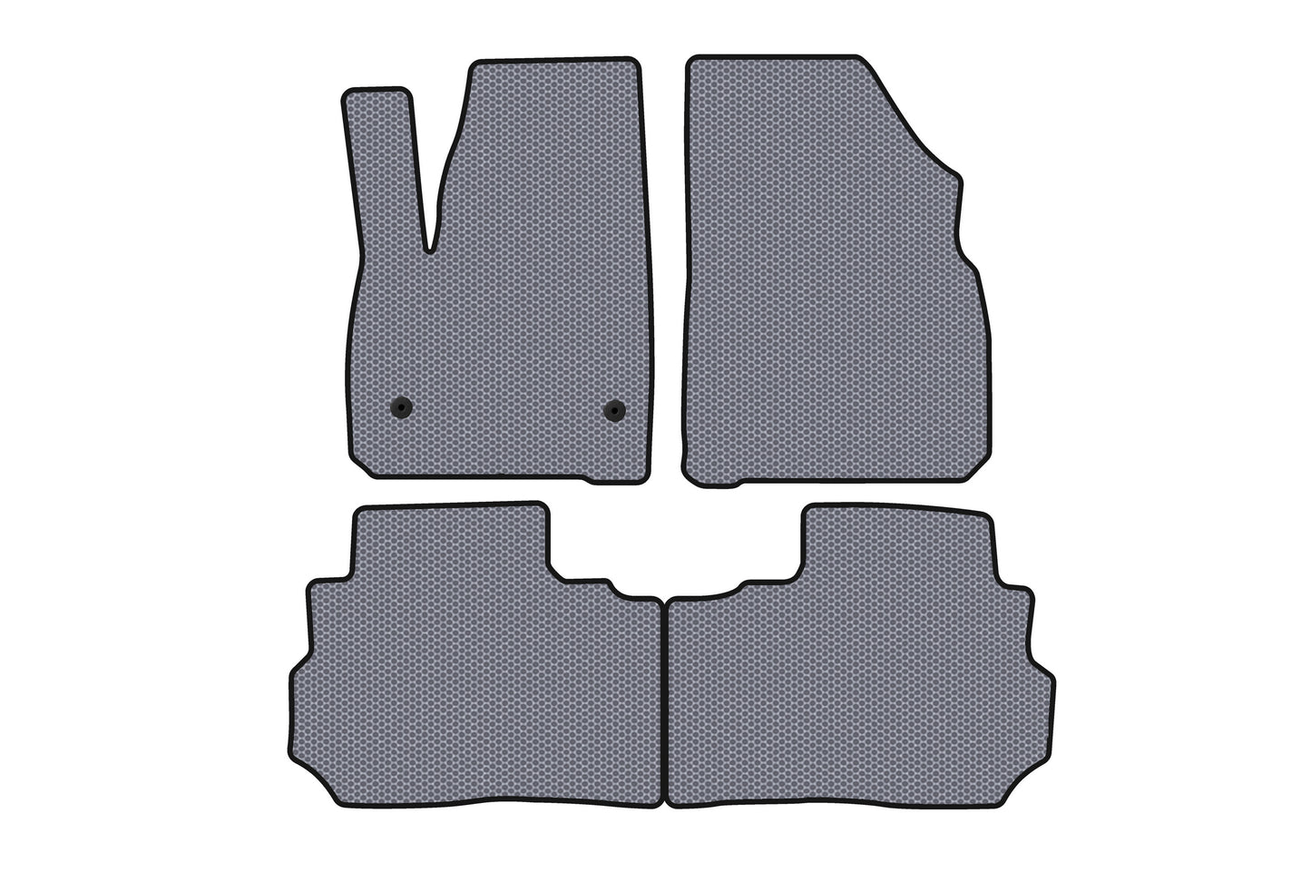 Rubber Floor Mats Carsuit (Gray) for Cadillac XT5 2016- - image 1