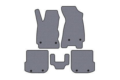 Rubber floor mats Carsuit (Sedan, grey) for Audi A4 B5 1994-2001 - image 1