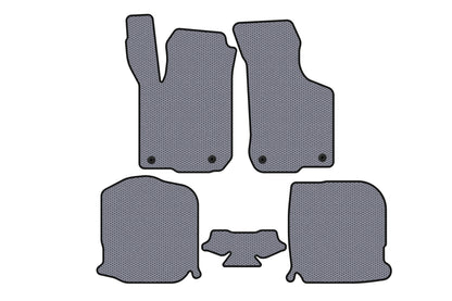 Rubber floor mats Carsuit (HB, 3-door, gray) for Audi A3 1996-2003 - image 1