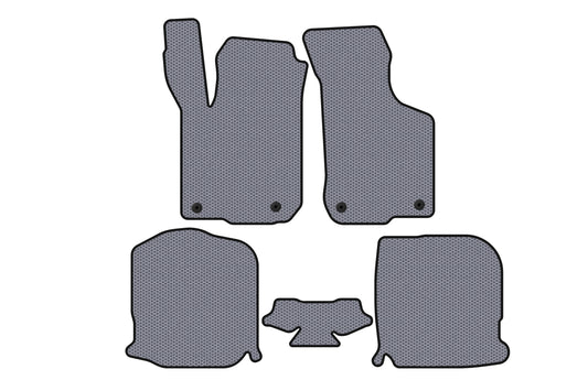 Rubber floor mats Carsuit (HB, 3-door, gray) for Audi A3 1996-2003 - image 1