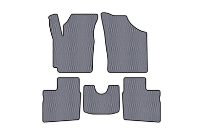 Rubber Floor Mats Carsuit (2005-2009, SD, gray) for Geely CK-1 2005-2008 - image 1