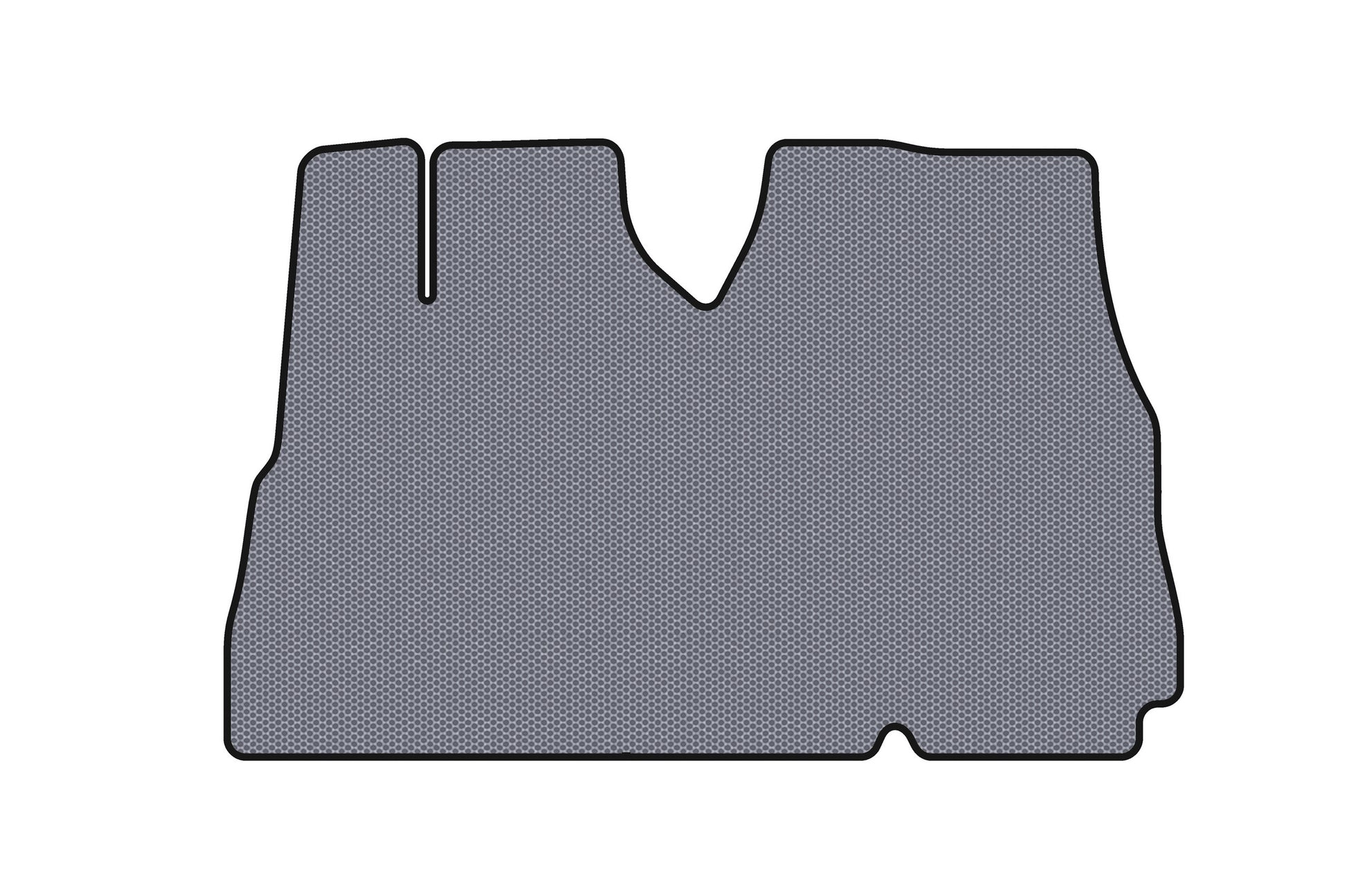 Rubber floor mats Carsuit (1995-2002, gray) for Fiat Ducato 1995-2006 - image 1