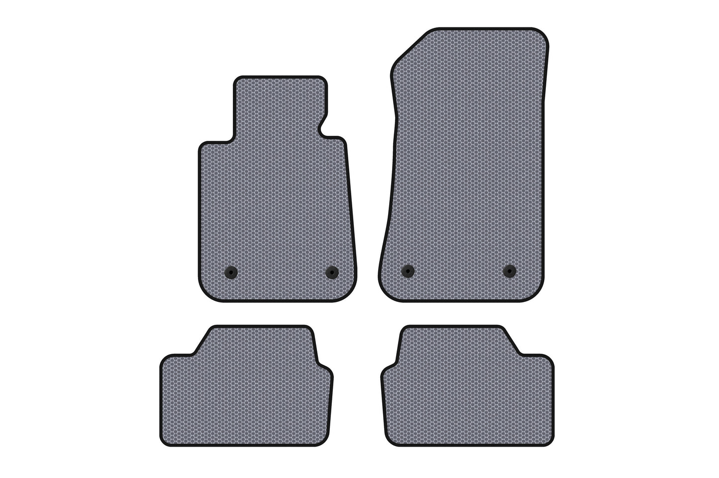 Rubber Floor Mats Carsuit (Gray) for BMW 1 Series E81/E82/E87/E88 2004-2011 - image 1