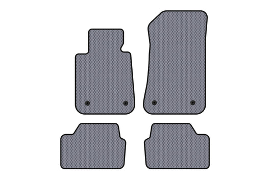 Rubber Floor Mats Carsuit (Gray) for BMW 1 Series E81/E82/E87/E88 2004-2011 - image 1