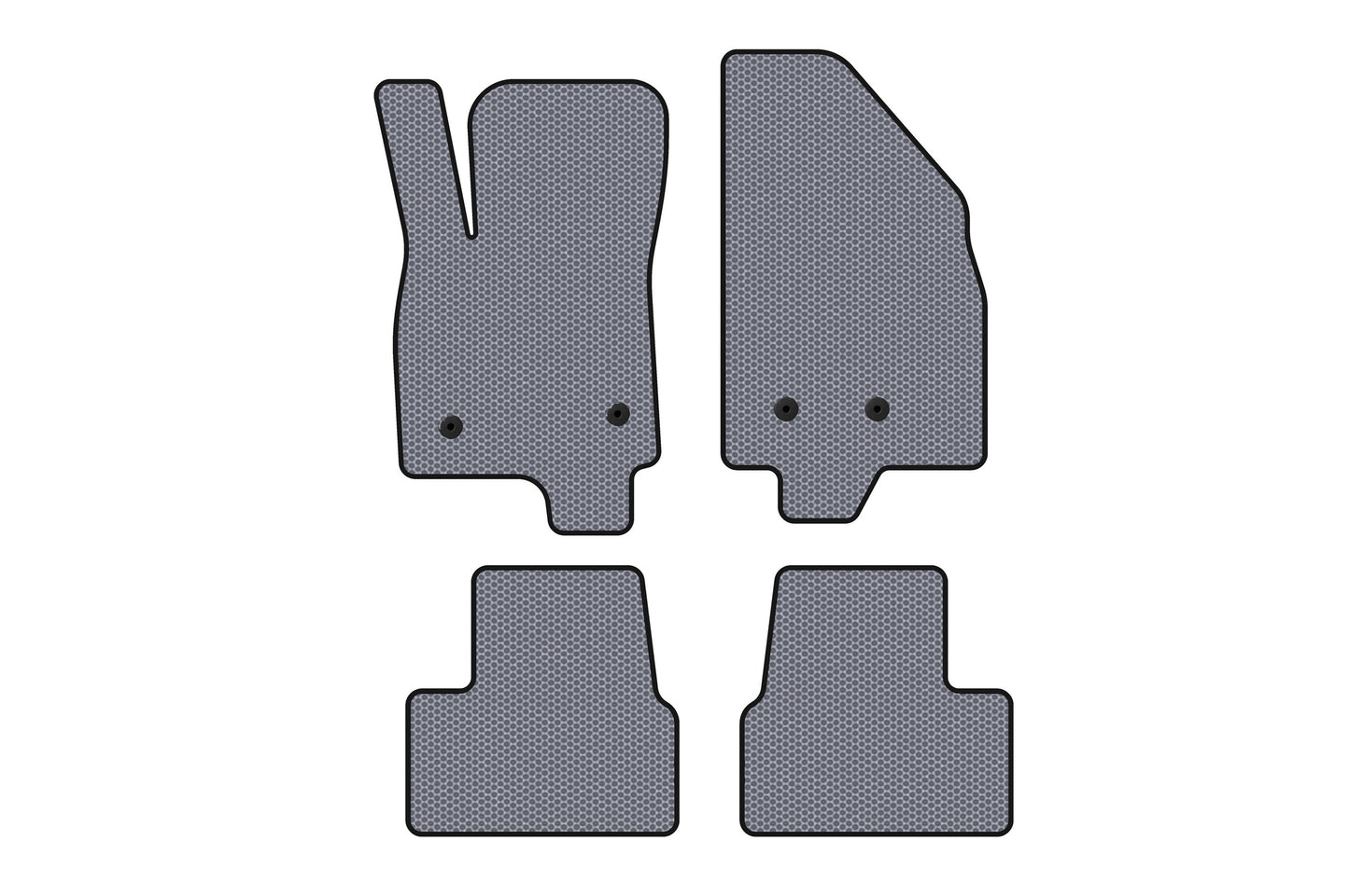 Rubber Floor Mats Carsuit (Gray) for Chevrolet Volt 2016-2019 - image 1