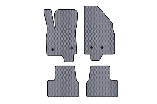 Rubber Floor Mats Carsuit (Gray) for Chevrolet Volt 2016-2019 - image 1