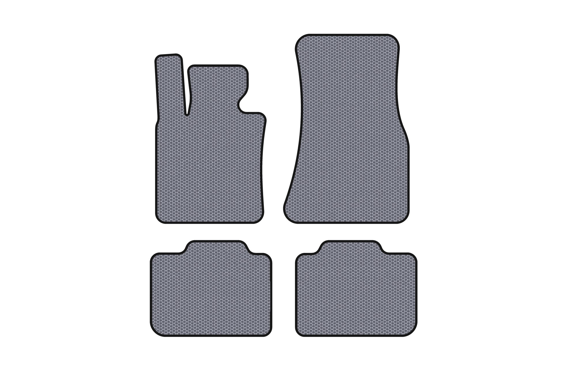 Rubber Floor Mats Carsuit (Gray) for BMW 6 Series G32 2017- - image 1