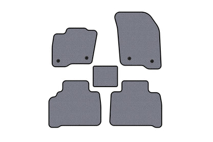 Rubber Floor Mats Carsuit (Gray) for Ford S-Max 2015- - image 1