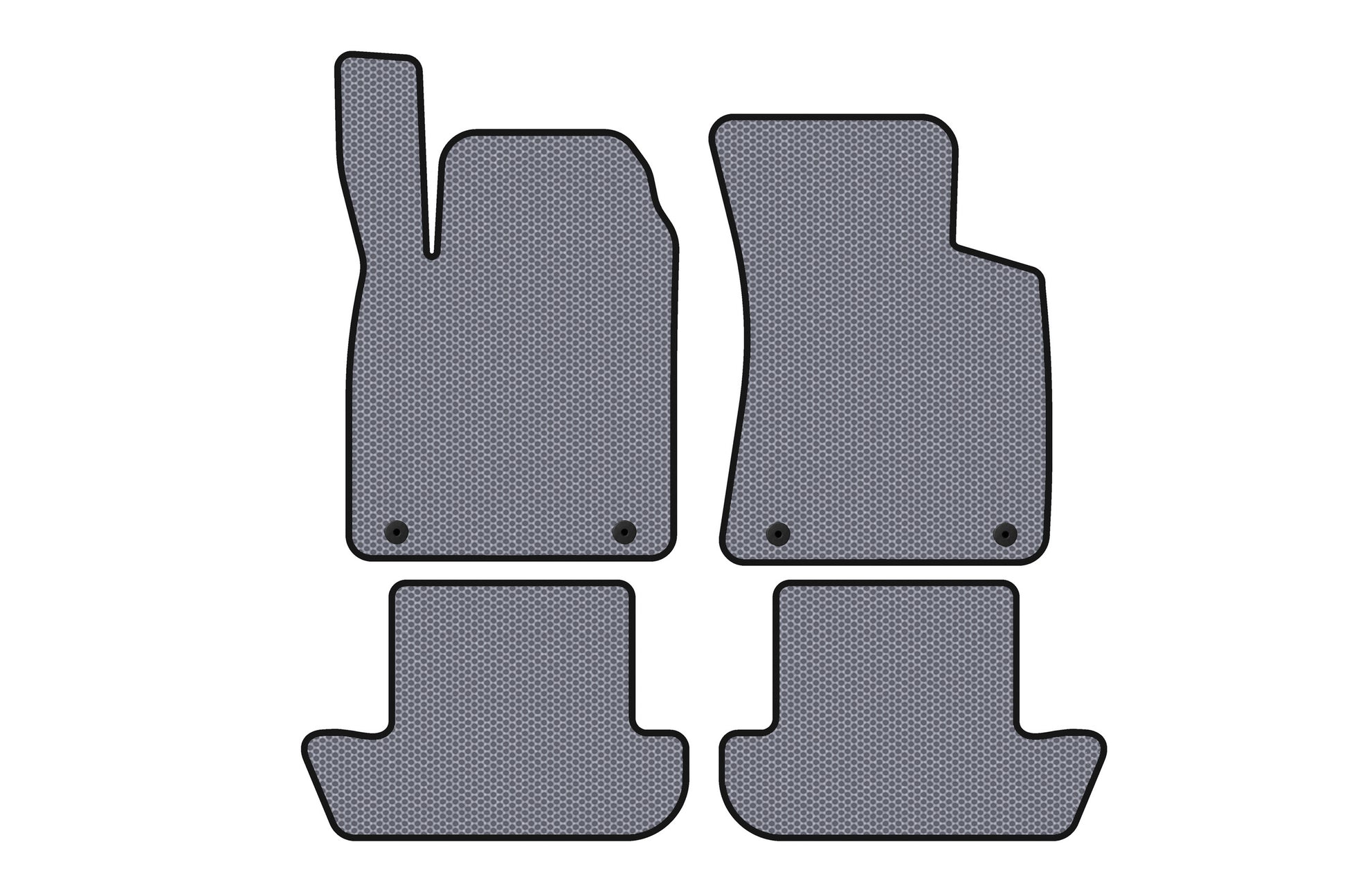 Rubber Floor Mats Carsuit (Coupe, Grey) for Audi ТТ 1998-2006 - image 1