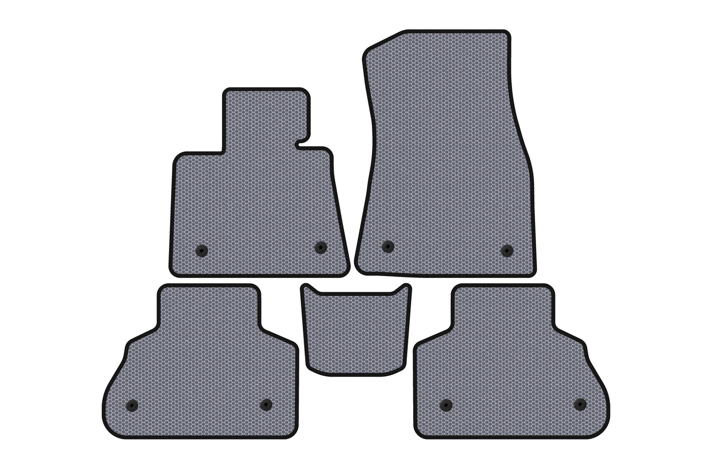 Rubber Floor Mats Carsuit (Gray) for BMW X5 G05 2019–2026 - image 1