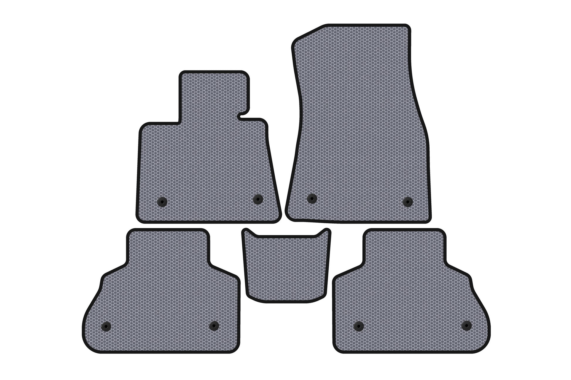 Rubber Floor Mats Carsuit (Gray) for BMW X5 G05 2019–2026 - image 1
