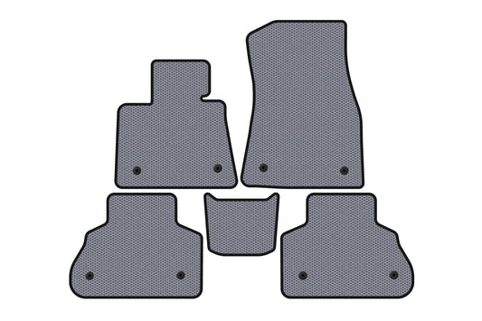 Rubber Floor Mats Carsuit (Gray) for BMW X5 G05 2019–2026 - image 1