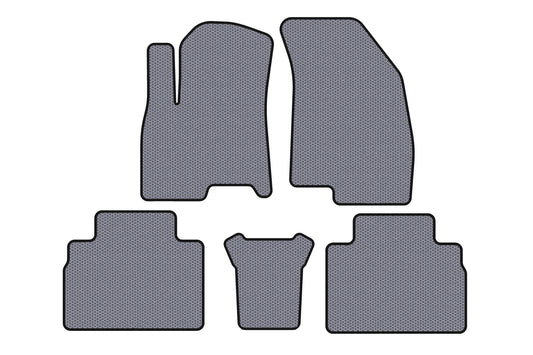 Rubber Floor Mats Carsuit (Gray) for Chery Tiggo 8 2017- - image 1
