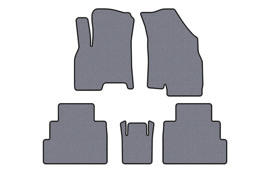 Rubber Floor Mats Carsuit (Gray) for Chery Tiggo 7 2020- - image 1
