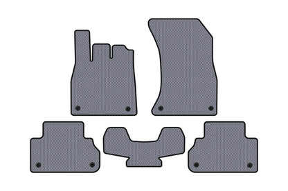 Rubber Floor Mats Carsuit (Gray) for Audi Q5 2017-2025 - image 1