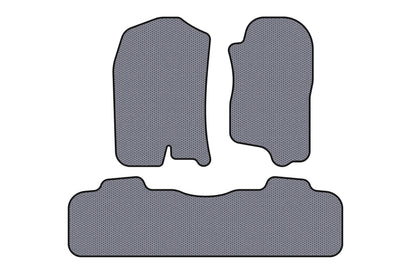 Rubber floor mats Carsuit (2 rows, 2007-2014, gray) for Chevrolet Tahoe 2007-2014 - image 1