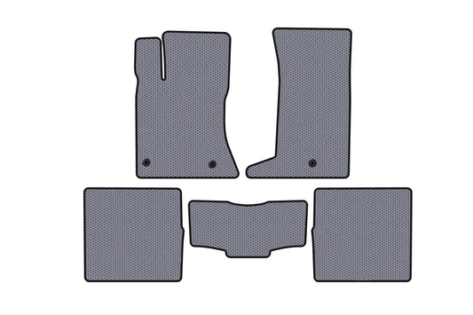 Rubber Floor Mats Carsuit (gray) for Cadillac SRX 2004-2009 - image 1