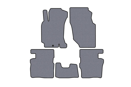 Rubber floor mats Carsuit (5-door, grey) for Honda HR-V 1998-2006 - image 1