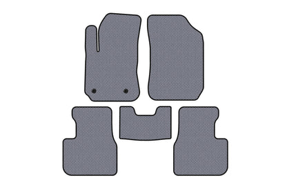 Rubber Floor Mats Carsuit (Gray) for Citroen Cactus 2014-2020 - image 1