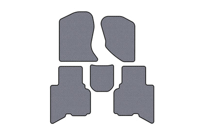 Rubber floor mats Carsuit (2010-2014, gray) for GreatWall Haval/Hover H3 2005-2013 - image 1
