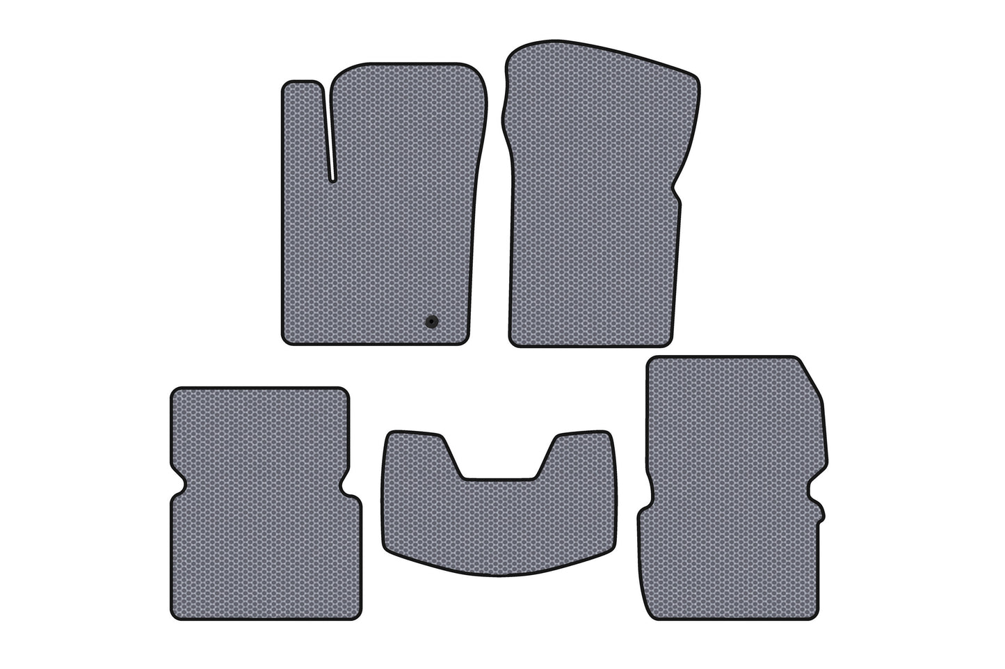 Rubber Floor Mats Carsuit (Gray) for Dodge Avenger 2007-2014 - image 1