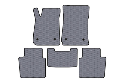Rubber Floor Mats Carsuit (SD, Gray) for Chevrolet Impala 2013-2020 - image 1