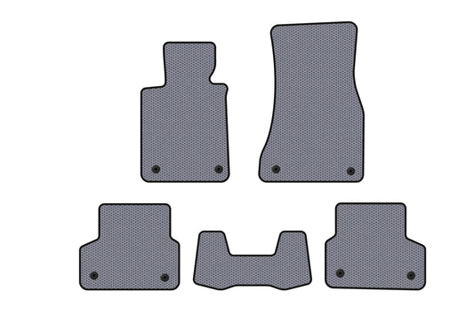 Rubber Floor Mats Carsuit (Gray) for BMW 5 Series G30/G31 2017-2023 - image 1