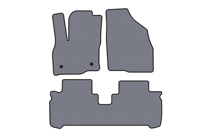 Rubber Floor Mats Carsuit (Gray) for Chevrolet Bolt 2016-2023 - image 1