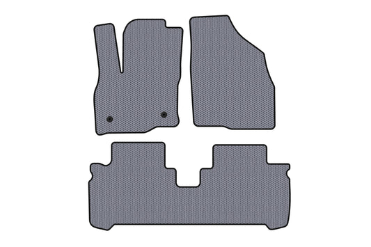 Rubber Floor Mats Carsuit (Gray) for Chevrolet Bolt 2016-2023 - image 1