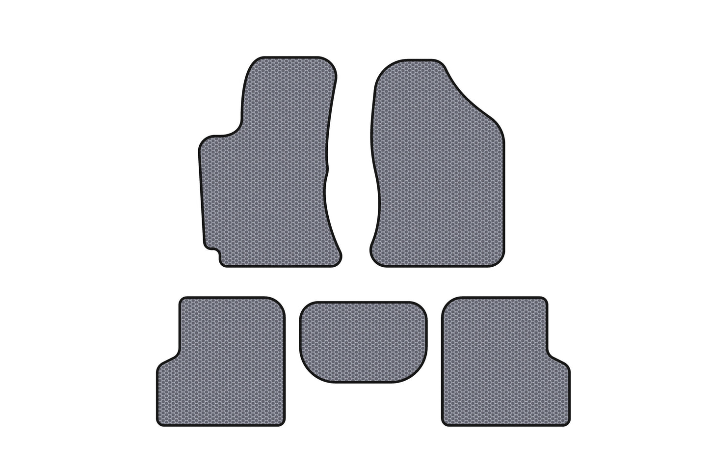 Rubber Floor Mats Carsuit (Gray) for Geely SL 2011- - image 1